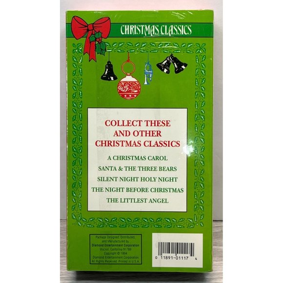 The Littlest Angel VHS Video Cosmic Christmas Childrens Cartoon 1994 New Sealed - Picture 2 of 4